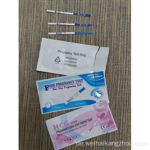 HCG Selbstschwangerschaft Rapid Diagnostic Test Kit